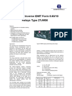 Extremely Inverse IDMT Form 0.63/10 Relays Type 2TJM30: Easun Reyrolle
