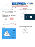 Volumen de Pirámides