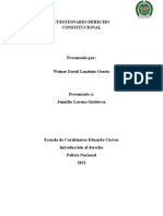 Cuestionario Derecho Constitucional-grupo Mahecha Parra Cristian David