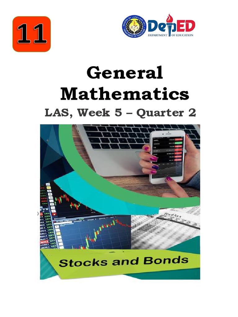General Mathematics: LAS, Week 5 - Quarter 2 | PDF | Bonds (Finance ...