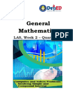 General Mathematics: LAS, Week 2 - Quarter 2