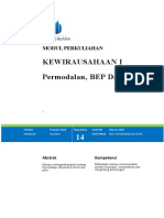 KWH 14 - Permodalan, BEP, NPV