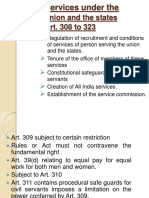 Union and The States Art. 308 To 323