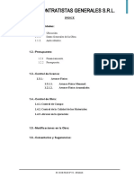 INFORME MENSUAL DE AVANCE DE OBRA