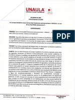 Acuerdo No.895 Flexibilización Académica - Diciembre 15-2019
