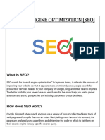 Search Engine Optimization (Seo)