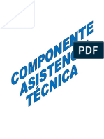 Costo de Asitencia Tecnica Acabado