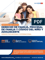 Brochure Diplomado Derecho de Familia