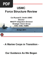 Download Marine Corps Force Structure Review - April 30 2011 by Margot Cornelius SN54644121 doc pdf