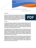 Impacto Del Uso de Dispositivos Electrónicos en El Entorno de Trabajo