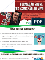 Formação - Oficina de Transmissão Ao Vivo