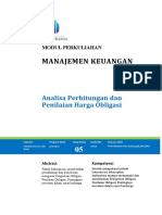 MK 5 - Analisa Perhitungan Dan Penilaian Harga Obligasi