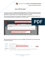 Removing Bookmarks From A PDF