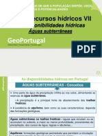 Rec. Híd. VII - As Disponib. Hídricas - Águas Subt. AL - Gina 21-22