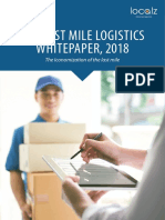 The Last Mile Logistics Whitepaper, 2018
