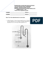 Primer Parcial Instalaciones Hidraulicas 2021-2 Tipo 2