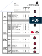 Catalogo Retenes Silicona para Guia de Valvulas VARIOS