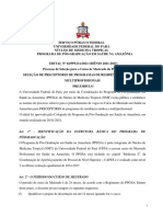 Seleção de preceptores para mestrado em saúde na Amazônia