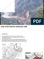 Case Study-Malpa Landslide-1998