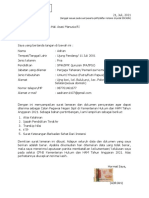 Format Surat Lamaran SLTA 2021