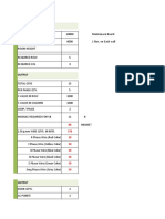 Wiring Calculation Table