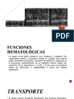 Componentes y Funcion de La Sangre