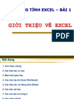 Excel - Bai 1 - Gioi Thieu Ve Excel