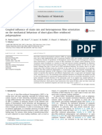 Coupled Influence of Strain Rate and Heterogeneous Fibre Orientation On The Mechanical Behaviour of Short-Glass-Fibre Reinforced Polypropylene