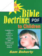 How To Teach Bible Doctrines To Children by Sam Doherty Z Li