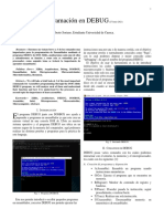 Programación en DEBUG