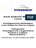 Infografía Inteligencia Verbal y Lógica