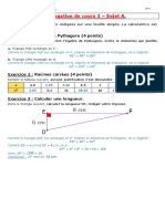 Chapitre 02 - Théorème de Pythagore - Partie 1 - IC2 - Correction