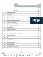 Índice por Código dos Componentes do Veículo