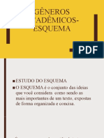 1º Per Adm Esquema-Gêneros Acadêmicos