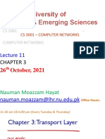 Lecture - 11 Section 5H - Chapter 3 - 26 Oct 2021