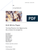 DLN Turning Poverty Into Opportunity - White Paper Final