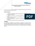 Plan de Intervención Socioemocional para Las Comunidades Educativas Rurales de La Comuna de Quinchao