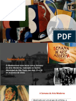 Modernismo e a literatura brasileira do Século XX