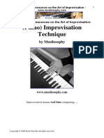 (Piano) Improvisation Technique: by Musilosophy