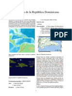 Geografia de La Republica Dominicana PDF