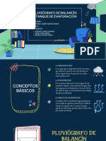 Pluviógrafo de Balancín y Tanque de Evaporación - Grupo 5