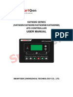 User Manual: Hat600N Series (HAT600N/HAT600NI/HAT600NB/HAT600NBI) Ats Controller
