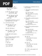 Vectors 12C: AD BC Are Parallel and Equal in