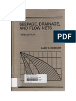 SEEPAGE, DRAINAGE AND FLOW NETS