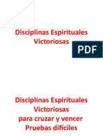 Predica 25, 2020, Siete Disciplinas Espirituales, 19 Julio