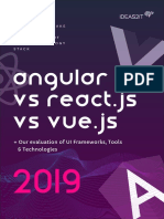 Angular React Vue