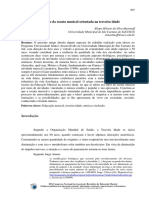 Benefícios Da Escuta Musical Orientada Na Terceira Idade