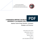 A Research Report On Bulacan State University Alvarado Hall Redesign