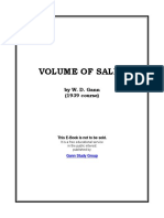 Volume of Sales