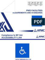 PWD Facilities: Requirements and Standards